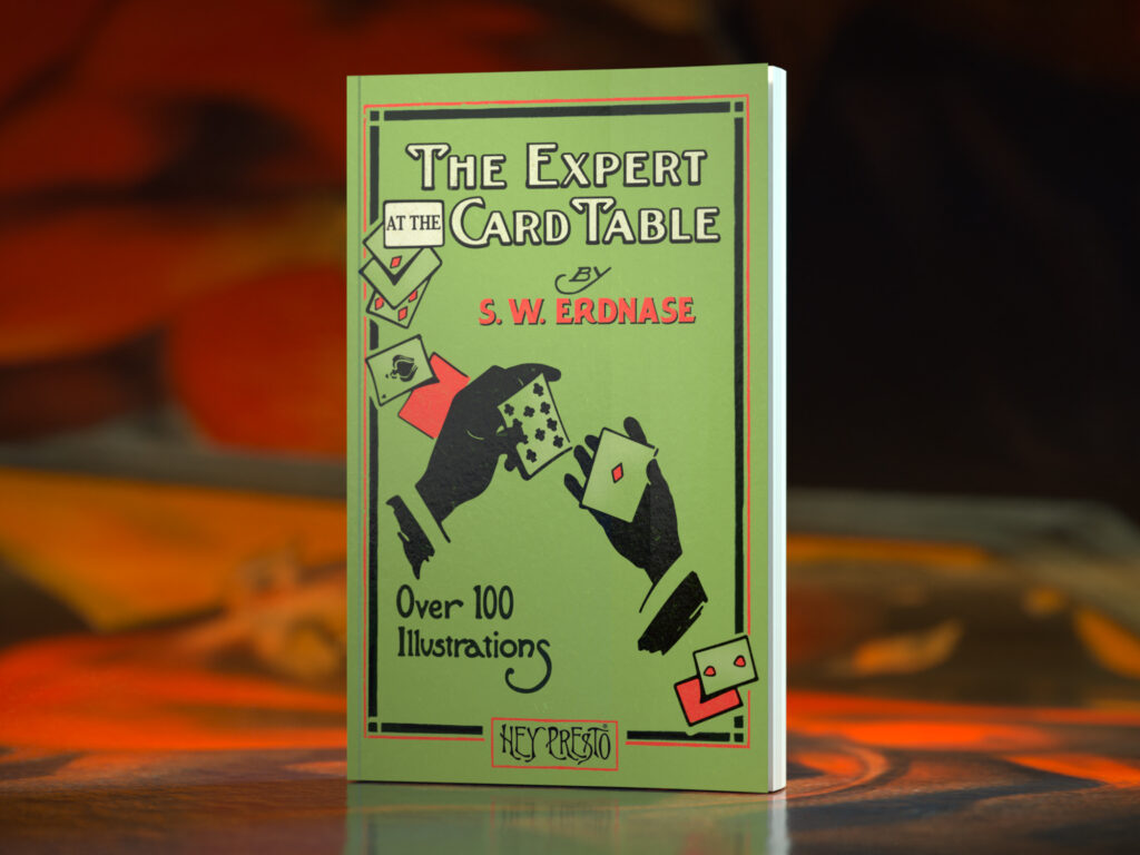 The Expert at the Card Table by Erdnase - book cover - Hey Presto Magic Book